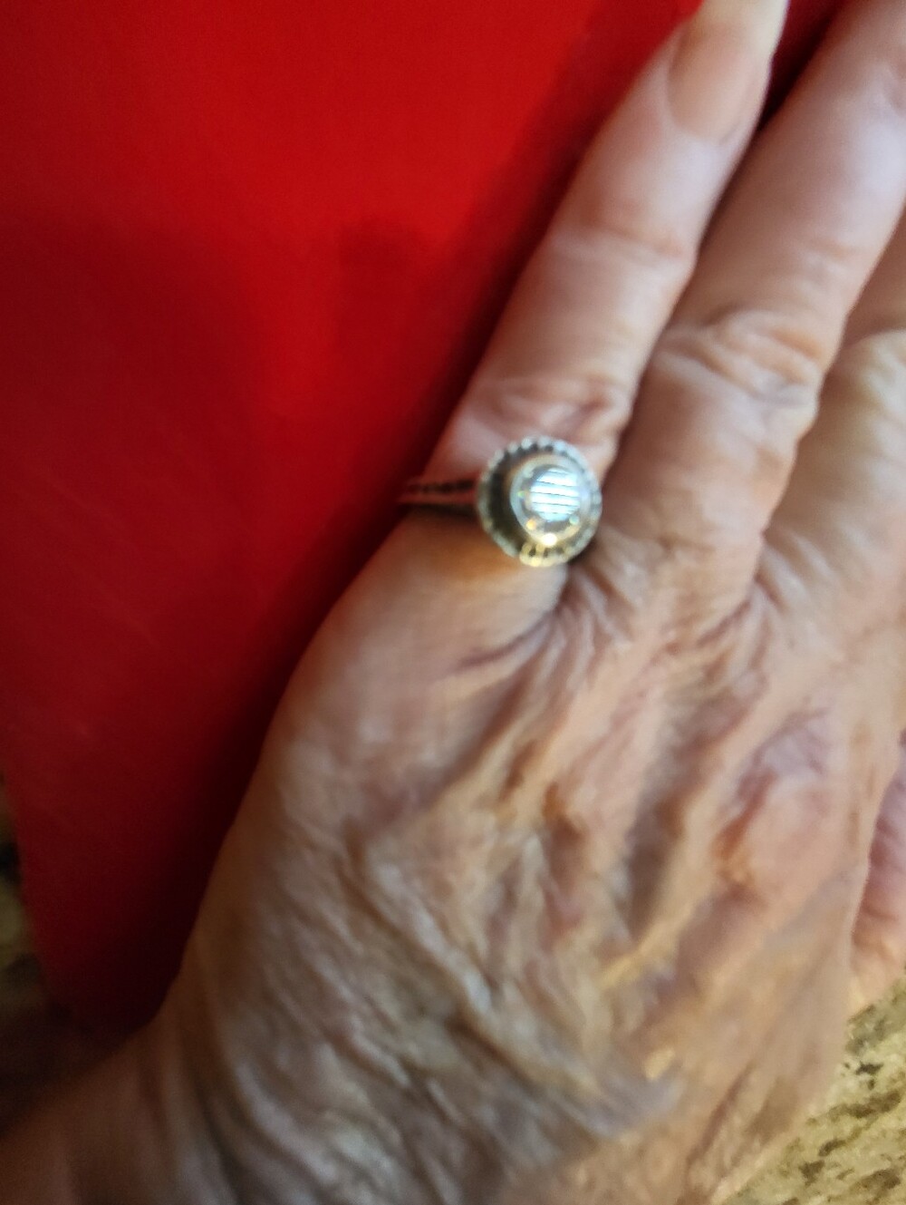 FINAL PRICE Silpada Sterling Size 6 Clear Stone Halo Ring - Women's  Jewelry - Picture 5 of 10